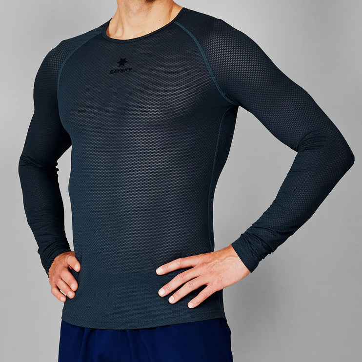 Saysky | Mesh Base Layer | Long Sleeve | Grey SAYSKY