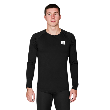 Saysky | Merino Base Longsleeve | Heren | Black