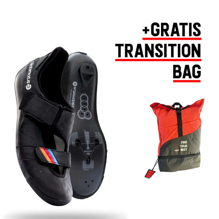 Cadomotus | Worldcup T2  Short Distance Triathlon Fietsschoen | Nero Cadomotus