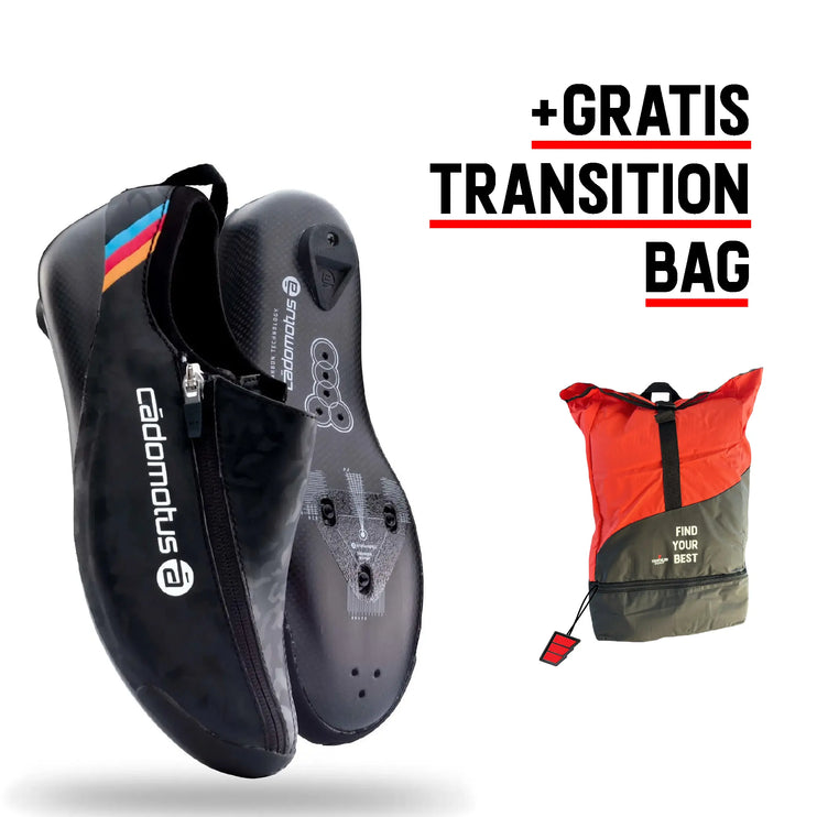 Cadomotus | Chronos Aero Long Distance Triathlon Fietsschoen | Nero Cadomotus