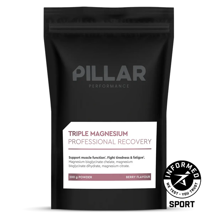 Pillar | Triple Magnesium Powder | Berry | Sachet Pillar Performance