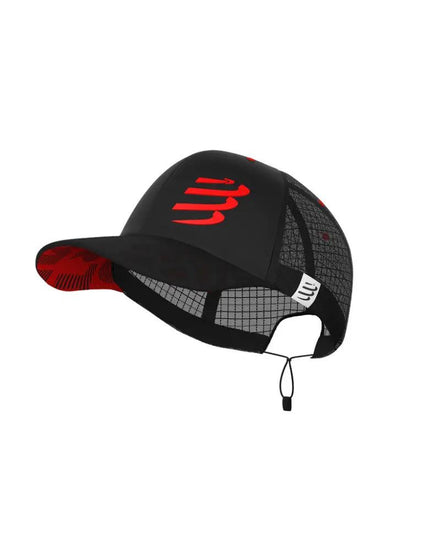 Compressport | Racing Trucker Cap | Black Red Compressport