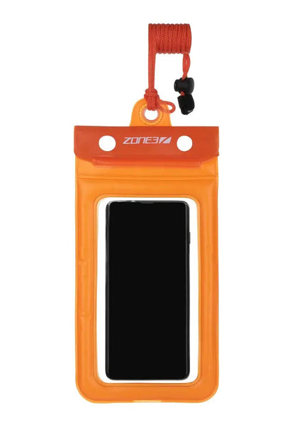 Zone3 | Waterproof Phone Pouch | Orange Zone3