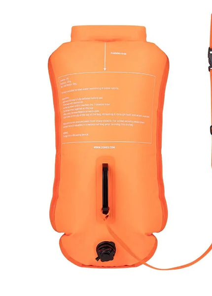 Zone3 | Zwemboei / Dry Bag | 28L | Oranje Triathlonworld