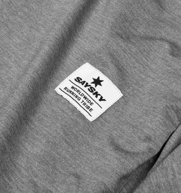 Saysky | Clean Pace T-Shirt | Heren | Grey Melange