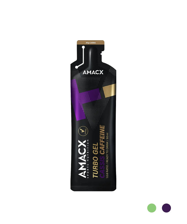 Amacx | Turbo Gel | Cassis Cafeïne | 12 Pack