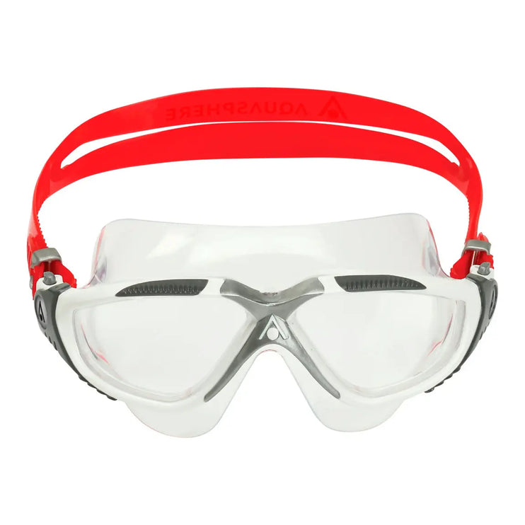 AquaSphere | Vista | Clear Lens | White / Red Aqua Sphere