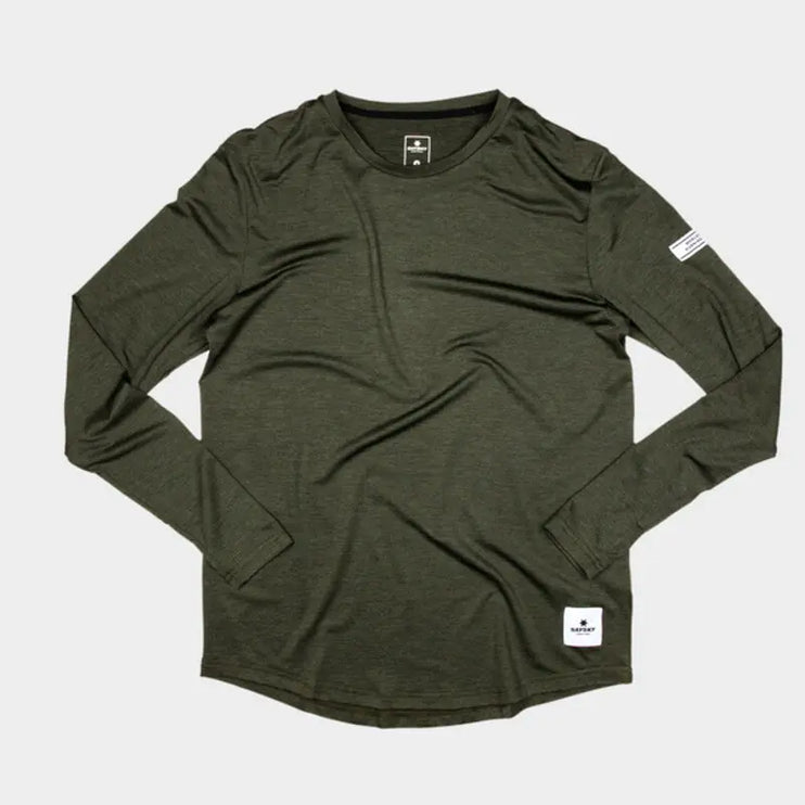 Saysky | Clean Pace | Long Sleeve | Heren | Olive