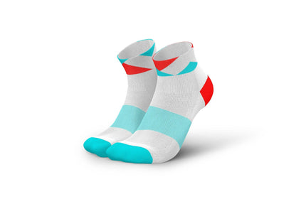 Incylence | Peaks | Low Running Socks | Cyan Inferno Incylence