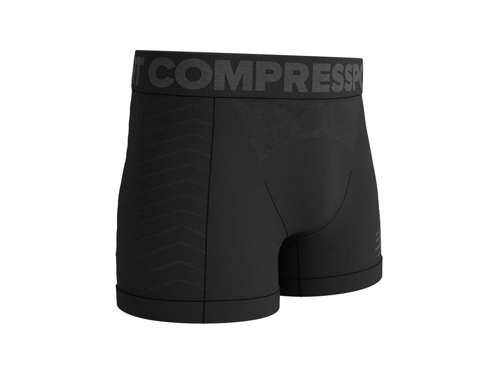 Compressport | Seamless Boxer | Black / Grey | Heren