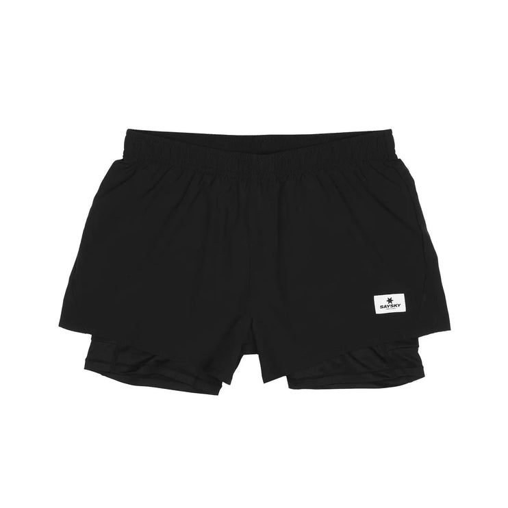Saysky | 2-in-1 Pace Short | Dames | Black