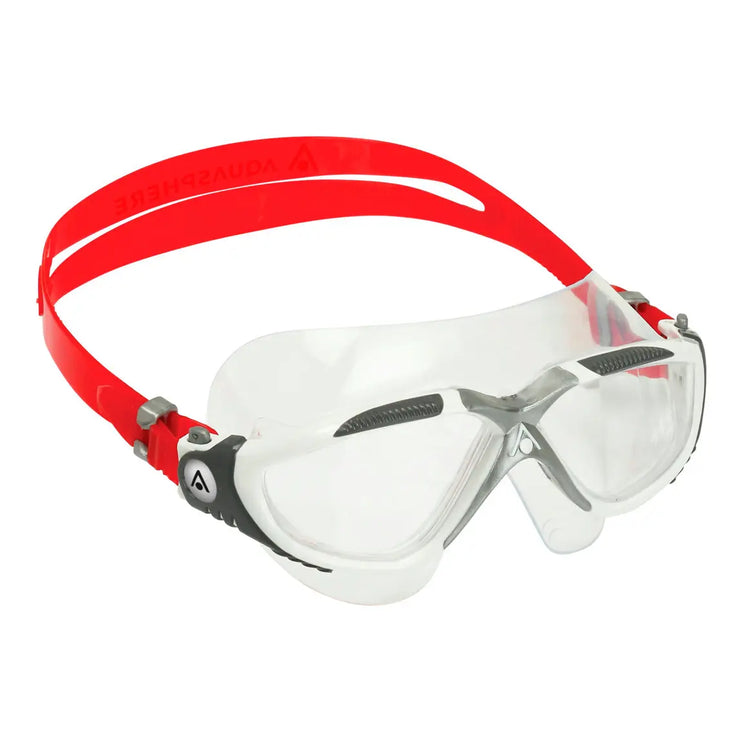 AquaSphere | Vista | Clear Lens | White / Red Aqua Sphere