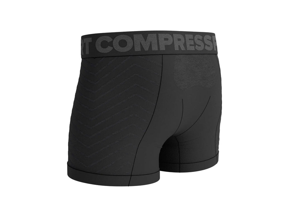 Compressport | Seamless Boxer | Black / Grey | Heren