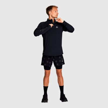 Saysky | Star Reflective Pace 2-in-1 Shorts | Heren | Black SAYSKY