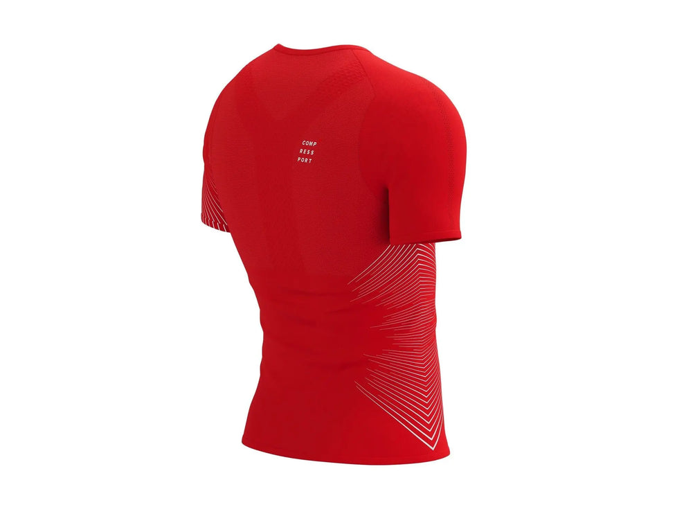 Compressport | Performance SS T-shirt | Red | Heren