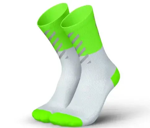 Incylence | High-Viz V2 | Running Socks | Green