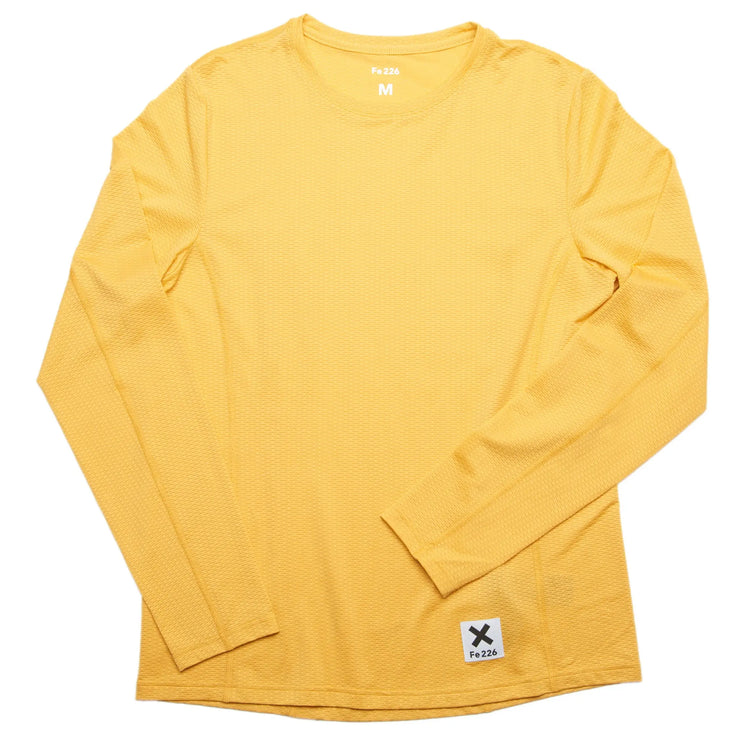 FE226 | The Running Shirt | Long Sleeve | Heren | Sulphur Yellow