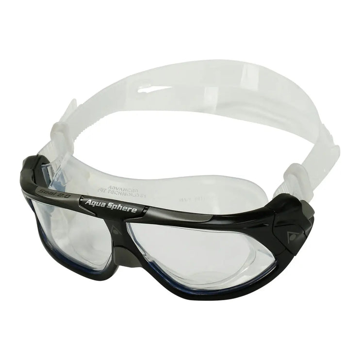 AquaSphere | Seal 2.0 | Clear Lens | Black / Grey Aqua Sphere