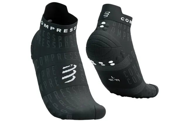 Compressport | Pro Racing Socks V4 | Run Low | Black Edition