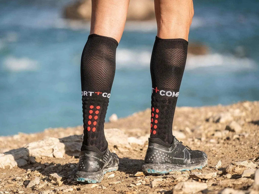 Compressport | Full Socks Run | Black Compressport