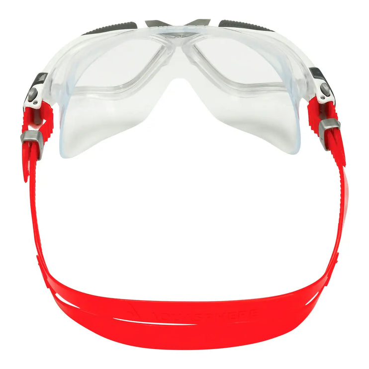 AquaSphere | Vista | Clear Lens | White / Red Aqua Sphere