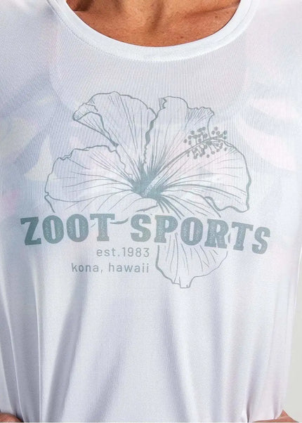 Zoot | LTD Run Tee | Mahalo | Dames | White