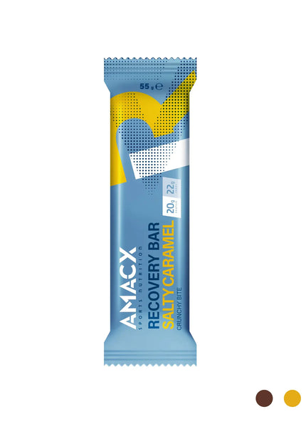 Amacx | Recovery Bar | Salty Caramel | 12 Pack Amacx Sports Nutrition