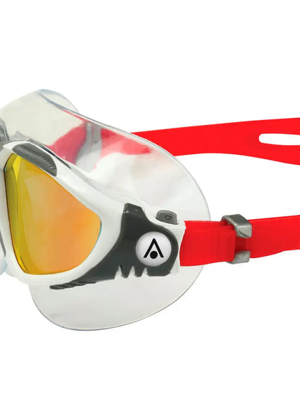 AquaSphere | Vista | Red Titanium Mirrored | White / Red Aqua Sphere