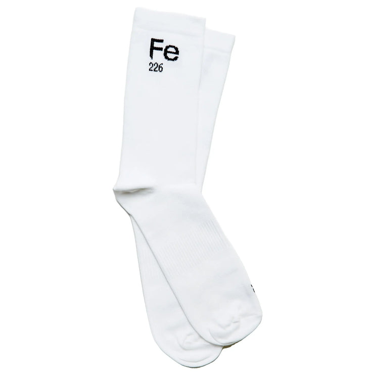 FE226 | The Running and Cycling Sock | White