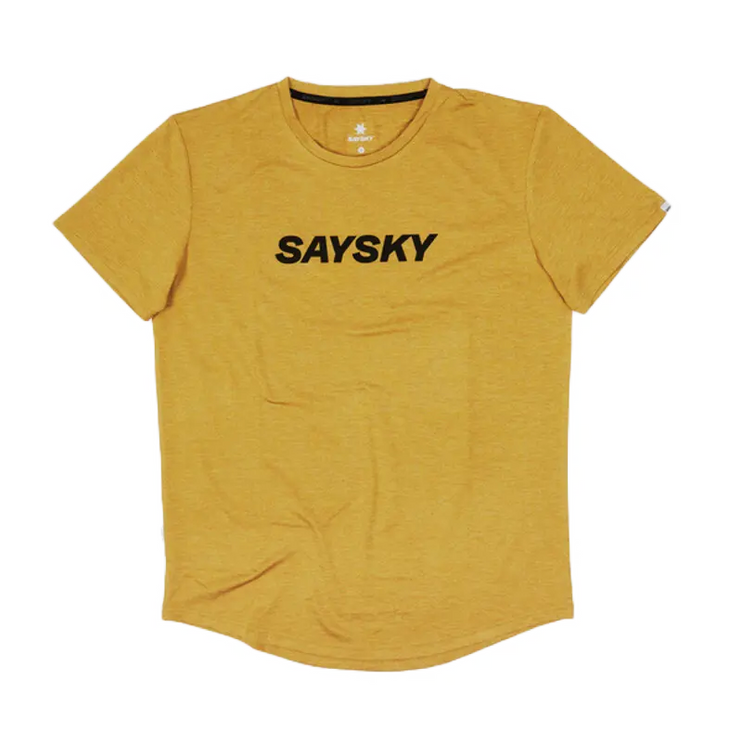 Saysky | Logo Pace T-Shirt | Heren | Yellow
