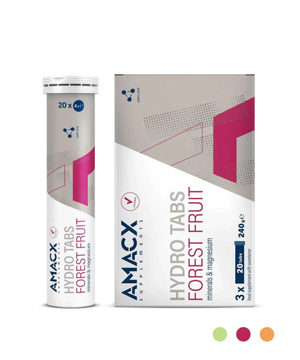 Amacx | Hydro Tabs | Forest Fruit | 3 Pack Amacx Sports Nutrition