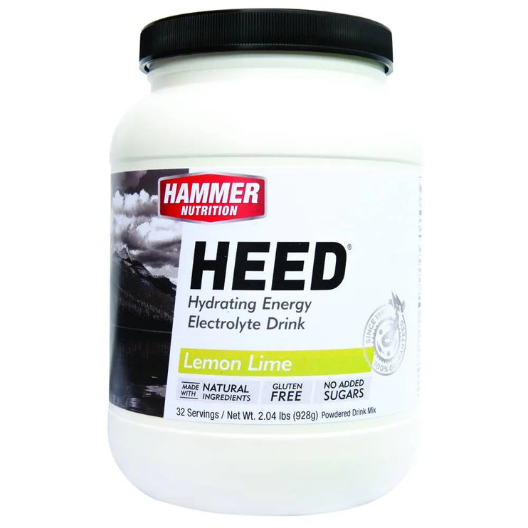 Hammer | Heed | Lemon Lime | 32 Servings