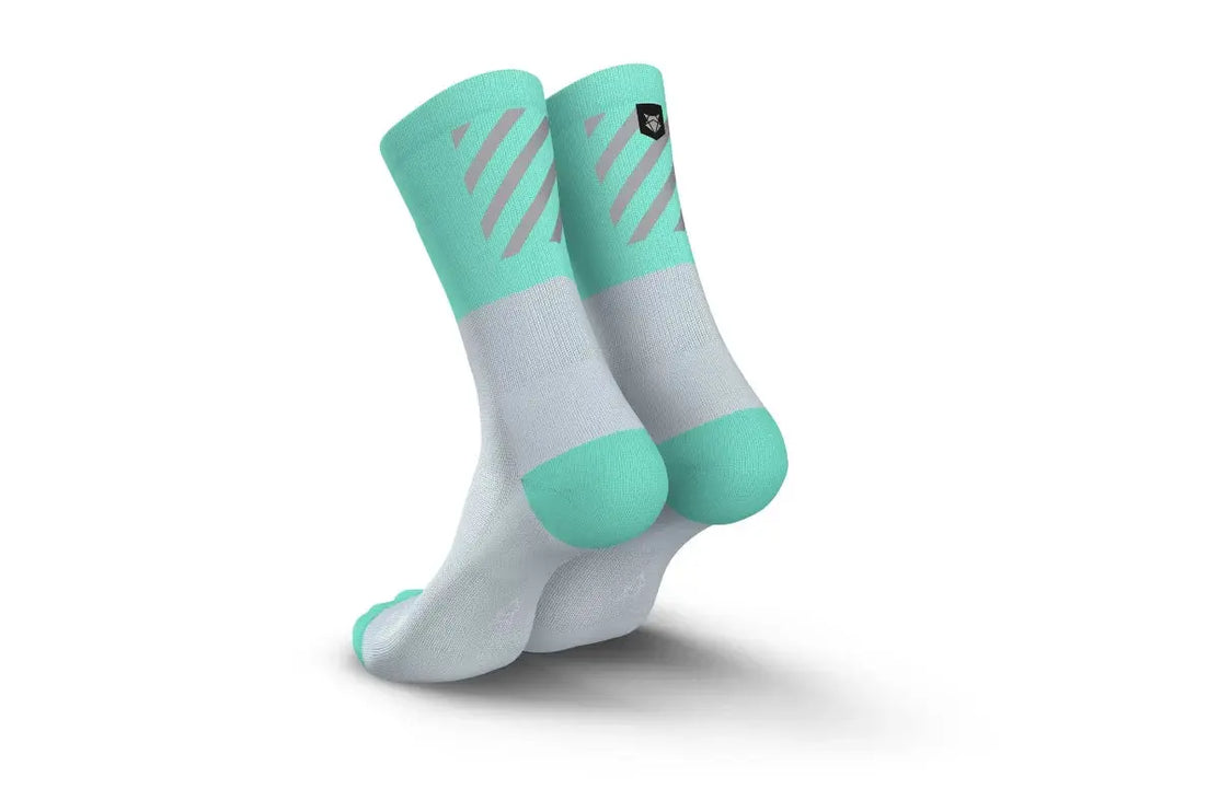 Incylence | High-Viz V2 | Running Socks | Blue