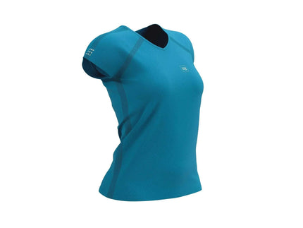 Compressport | Training SS T-shirt | Enamel | Dames Compressport