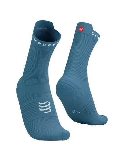 Compressport | Pro Racing Socks V4 | Run High | Niagara / White Compressport