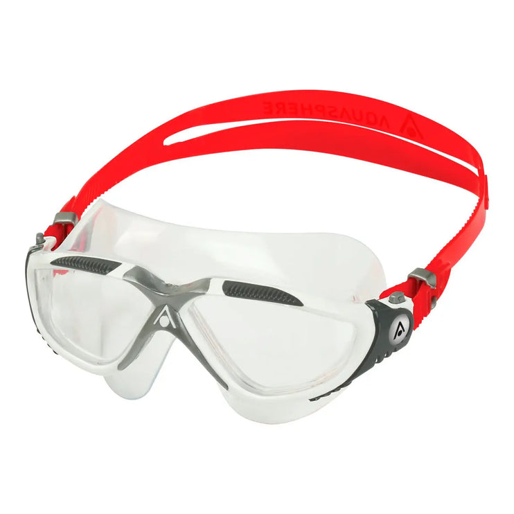 AquaSphere | Vista | Clear Lens | White / Red Aqua Sphere