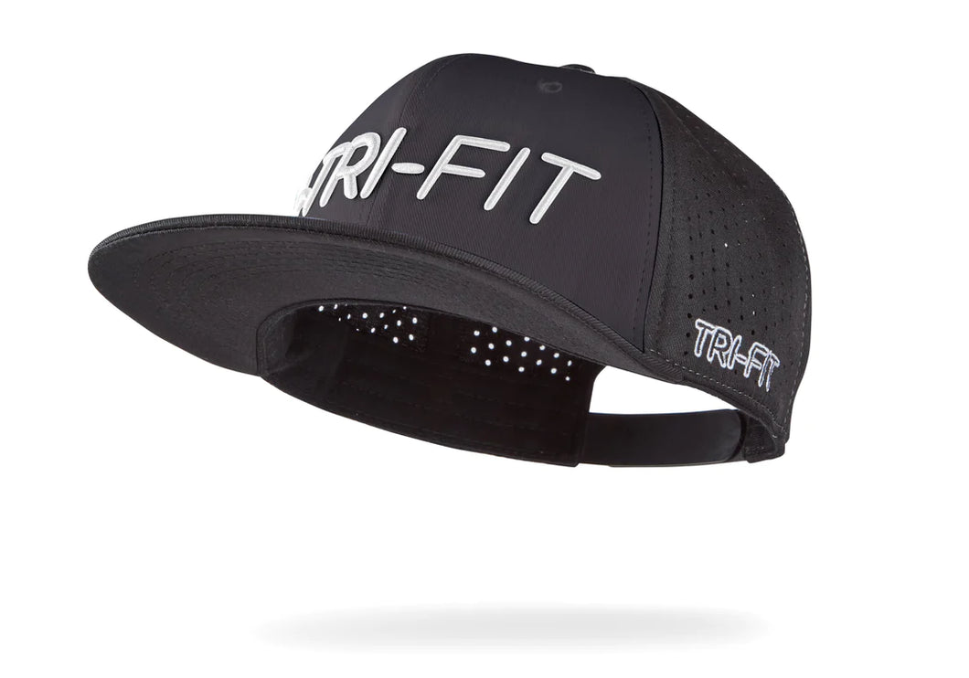 TRI-FIT | Performance Snapback Cap | Black Edition