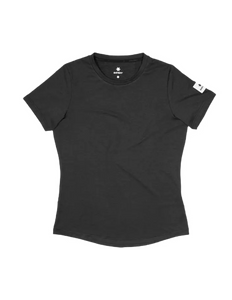 Saysky | Clean Pace T-Shirt | Dames | Black Melange SAYSKY